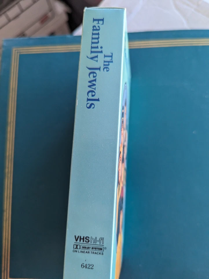 THE FAMILY JEWELS VHS~ JERRY LEWIS SEBASTIAN CAB0T Rare  Foto 3 de 4