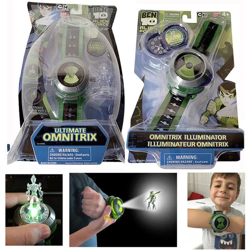 Ben10 Omnitrix Uhr Spielzeug Figuren Kostüm Spiele Geburtstag Geschenk Party - Bild 4 von 17