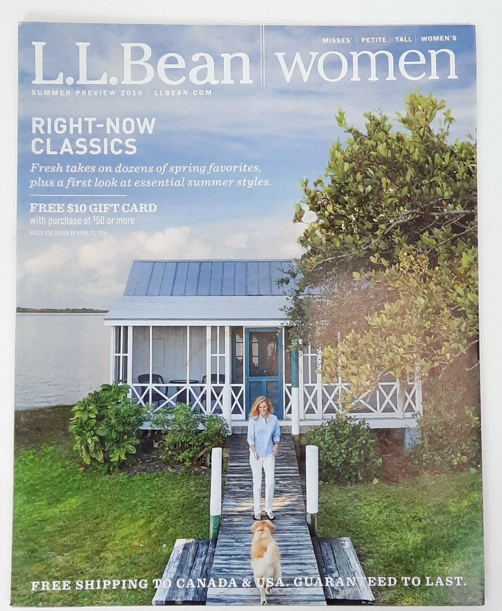 LL Bean Catalog Women 2016 Fashion Store Summer Preview Classics