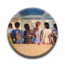 Pink Floyd Back Art 1.25" Rd. Pinback Button (1¼" Pins Approx. 32mm)