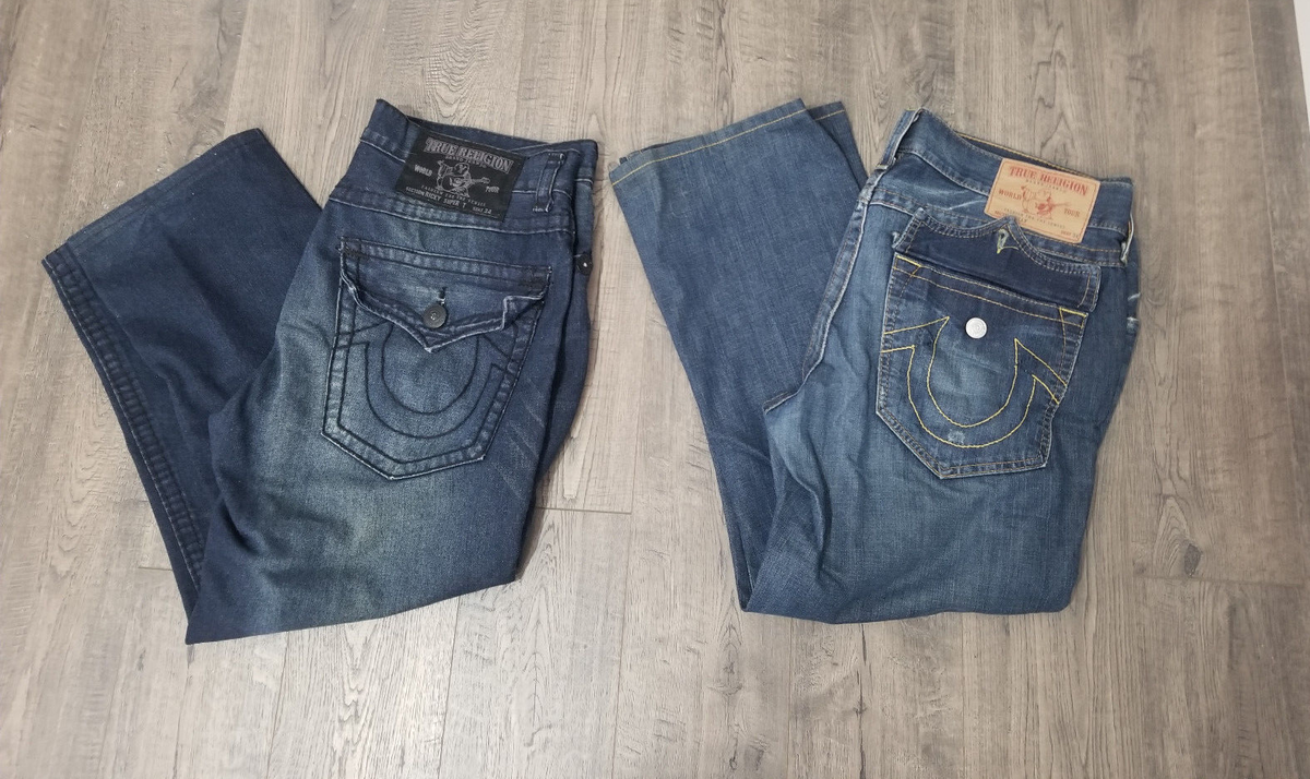 True Religion 38 Jeans Ricky Super T Tour Cavalry Billy MB82003E4