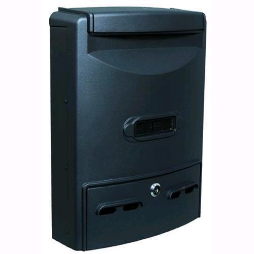 Cassette Portalettere Blinky Euro-Maxi Nere Alum 29X10X39H