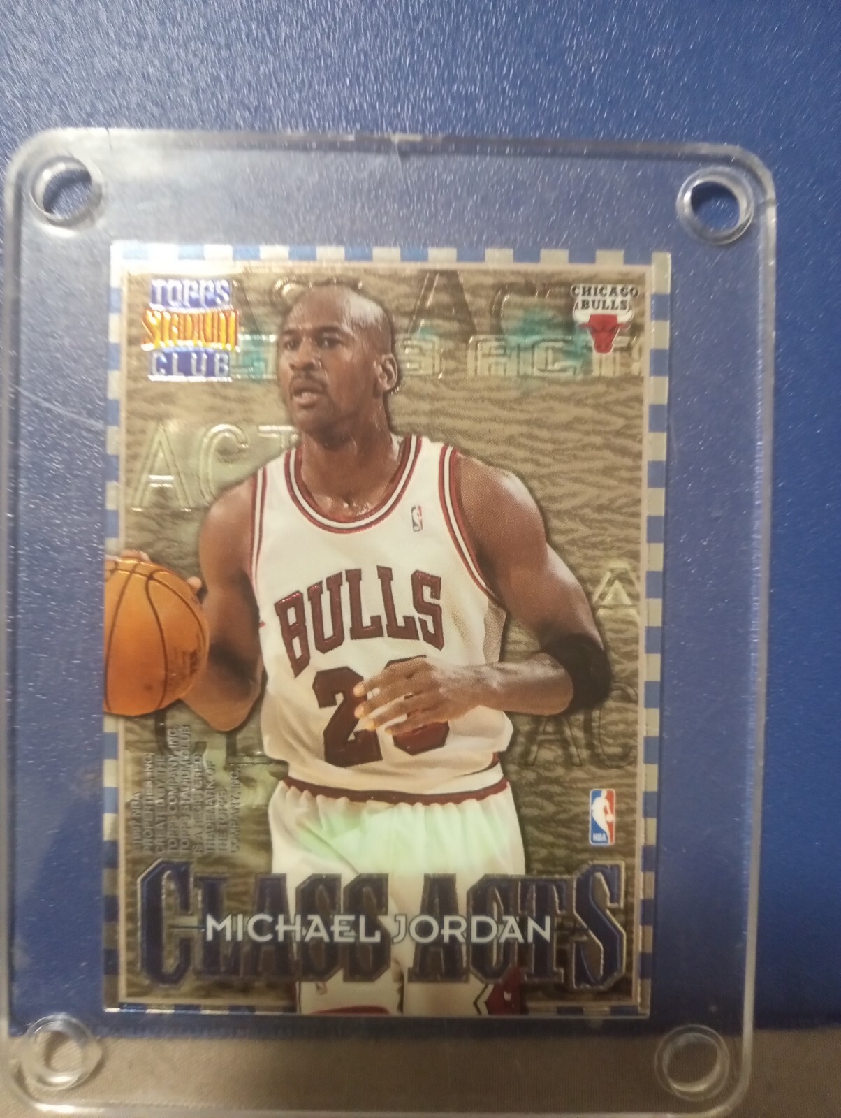 MICHAEL JORDAN CLASS ACTS REFRACTOR 1996-97 STADIUM CLUB CA1