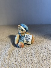 Cherished Teddies Club Cub. E. Bear  Bear With Newspaper  Charter Year CT001