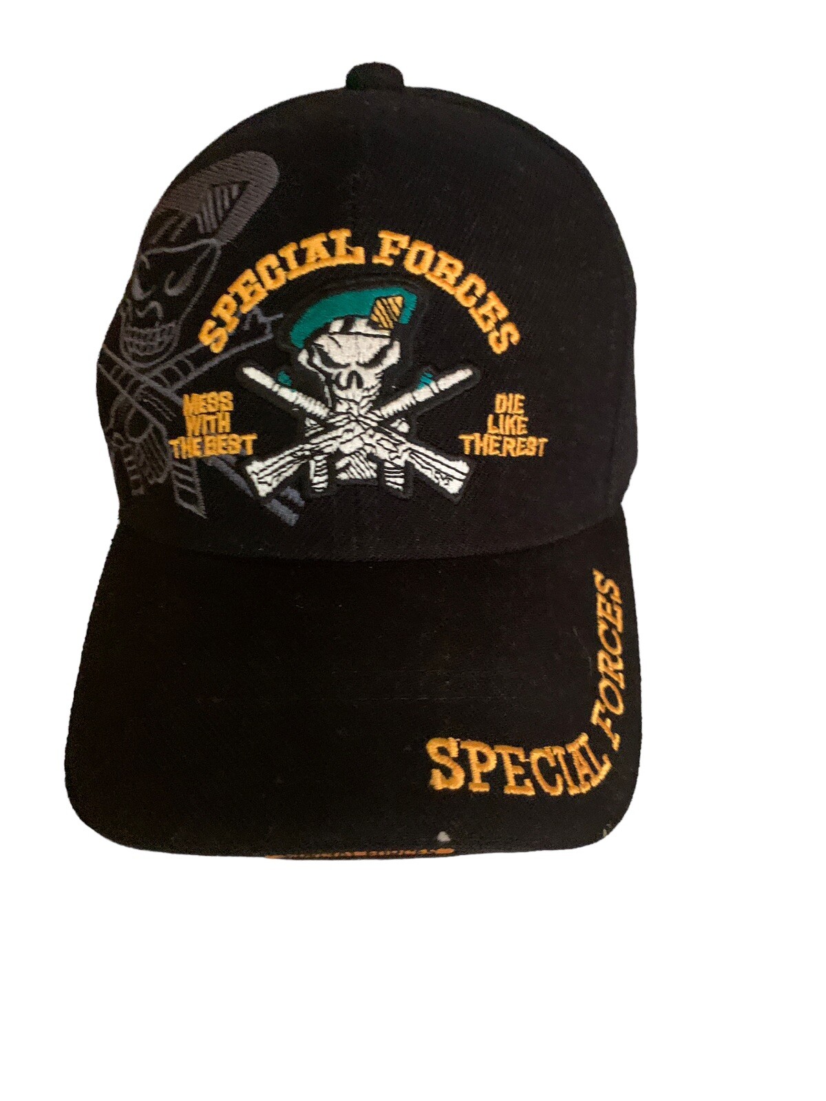 US ARMY GREEN BERETS SPECIAL FORCES MESS WITH THE BES… Gem