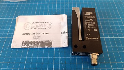 Tri-Tronics CLSC-1 Ultrasonic Clear Label Sensor, M12_0.2_5