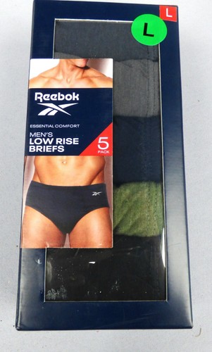 Reebok 5 Pack para hombre de baja altura Calzoncillos Para Hombre Ropa  Interior Bikini Elegir Colores Y Tamaño | eBay