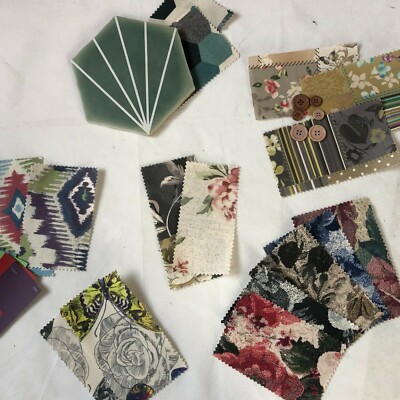 Muster Polsterstoff Drucke Kelim Blumen Geometrisch Patchwork Schmetterling
