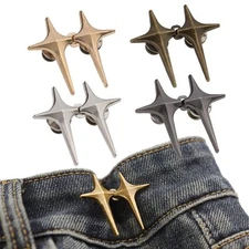 Pants Tightener for Waist Women Jean Tightening Clips Jean Pins to Make Waist...