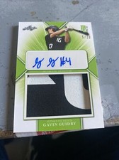 2021 Leaf Perfect Game Gavin Guidry #5/20 2 Color Patch Auto LSU Beautiful !!