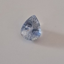 1ct light blue natural sapphire from Sri Lanka