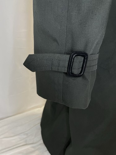 Vtg London Fog Double Breasted Trench Coat Mens 42R Olive Thermal Insulation Y2K - Picture 6 of 15