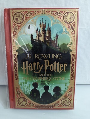 Harry Potter And The Philosopher's Stone Hard Cover Minalima Edition