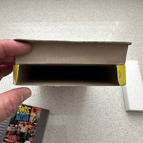 Zombie Nation COMPLETE (CIB) Nintendo NES AUTHENTIC TESTED WORKING CLEAN