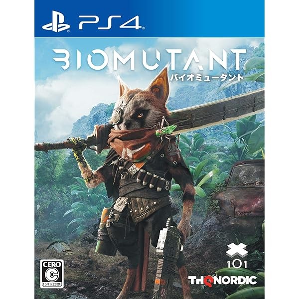 Unopened PS4 Biomutant Sony PlayStation 4 THQ Nordic Sealed Action RPG JP FS