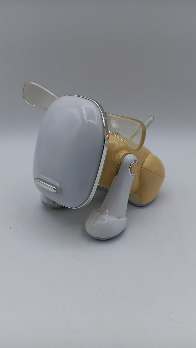 iDog Hasbro Robotic Music Interactive Dog Speaker Toy White Works