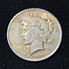 Lot 112 dollars de la paix 1922