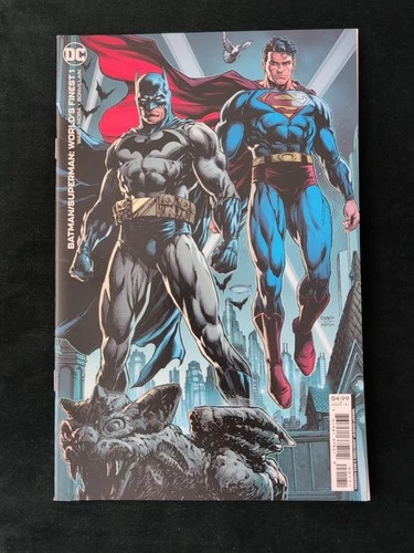 BATMAN SUPERMAN WORLDS FINEST #1 FINCH VARIANT