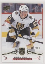 2018-19 Upper Deck UD Exclusives 82/100 Cody Eakin #436 1u6