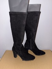 Image of Dune B42 Black Suede Boots Size 5