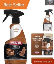 Non-Toxic Leather Cleaner  Conditioner - UV Protection for All Leather - 12 Oz