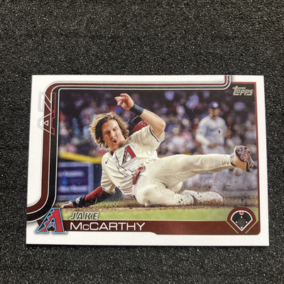 2025 Topps Series 1 Jake McCarthy #243 Arizona Diamondbacks Baseball Card