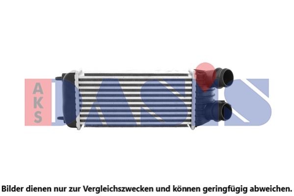 AKS Dasis LadeluftküHler 067002N FüR CitroËN Fiat Lancia Peugeot Toyota-image