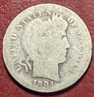 1904-S Barber Dime. Better Date. Free Shipping