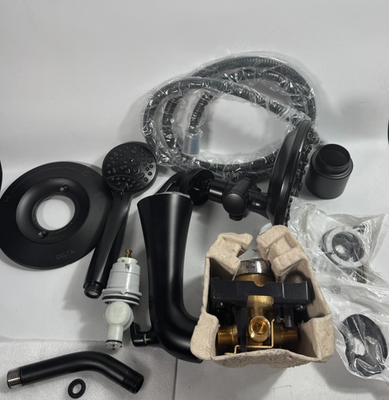 #ad Delta Arvo 14 Series Tub SH Trim valve Matte Black 144840 BL I $69.99