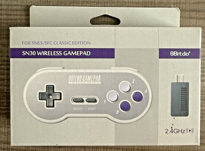 8Bitdo SN30 2.4G Wireless Gamepad For SNES/SFC Classic Edition - Discontinued!