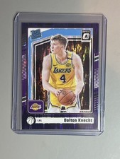 DALTON KNECHT 2024-25 DONRUSS OPTIC RATED ROOKIE PURPLE SHOCK RC Q2416