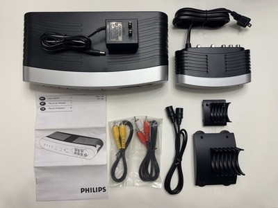 Philips 4 Way HD Comp Switcher PH61150 + PH61156 RF Modulator DVD Connection Kit