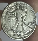 SILVER WALKING LIBERTY HALF DOLLAR, 1941-S, FINE DETAILS, HARDER COIN SF MINT