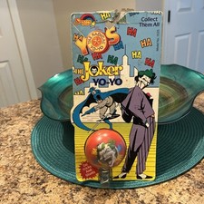 Vintage 1989 Batman THE JOKER Ha Ha Ha Yo-Yo The Radical Yo-Yo Spectra Star