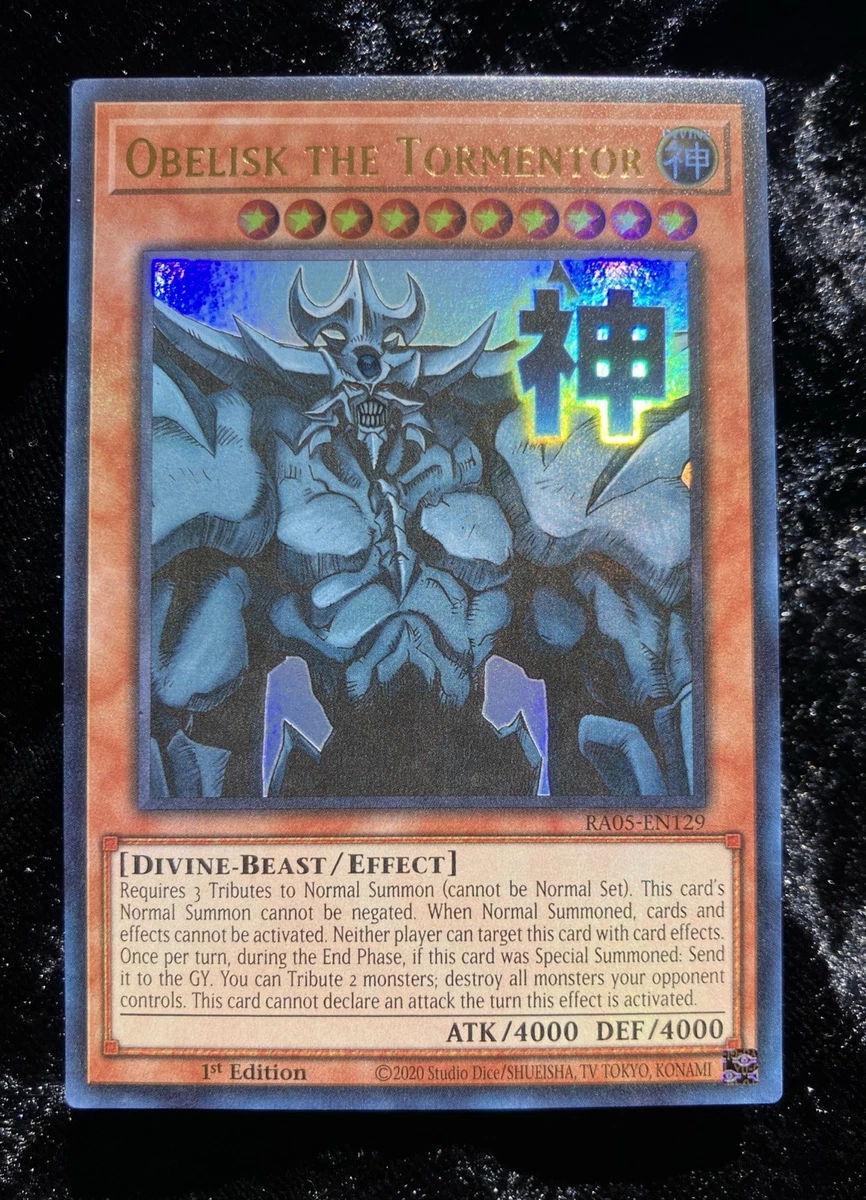 Obelisk The Tormentor Yu-Gi-Oh! TCG Ultra Rare Individual