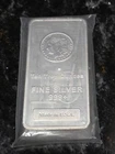 10 TROY OUNCES .999 FINE SILVER MORGAN DESIGN SILVER BAR - MADE IN USA - SEALED