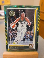 2025 Donruss WNBA Nneka Ogwumike Seattle Storm Green Laser