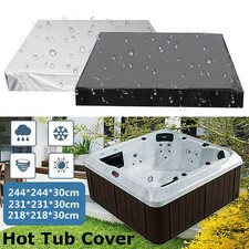 Hot Tub Protector Cover Extra Thick Thermal Spa Blanket  Snow Proof Waterproof
