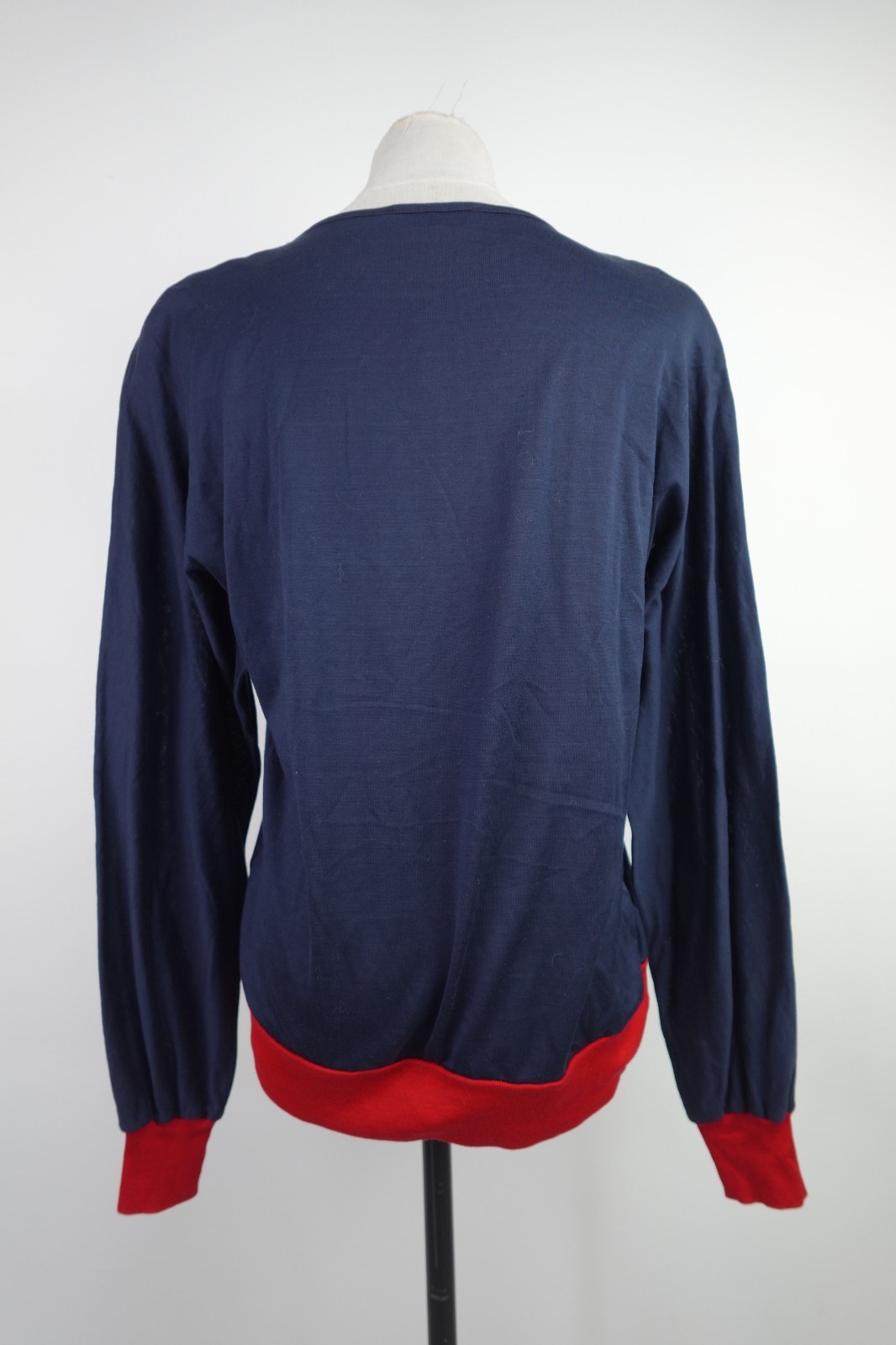 Valentino Oversize Sweater Woman Size 40 Casual Vintage Cotton thumbnail 7