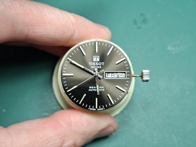 NOS Tissot Seastar cal. 2780 Automatic Day Date Swiss Watch Movement - English