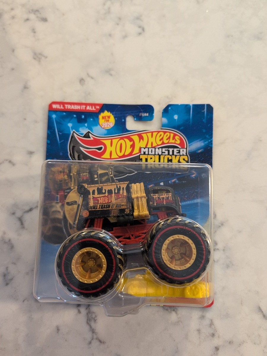 2026 Will Trash It All Hot Wheels Monster Trucks Treasure Hunt | eBay