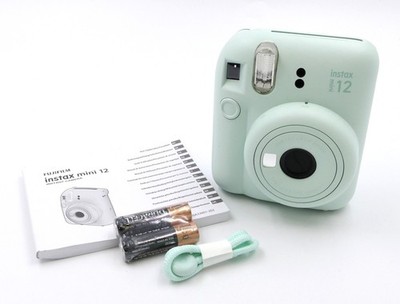 FUJIFILM INSTAX MINI 12 MINT-GREEN, VORFÜHRWARE OHNE KARTON