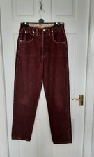 80's Orig Vintage Boogie jeans Rockabilly high waist western pockets size 10-12
