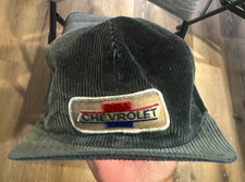 VINTAGE CHEVY CHEVROLET CORDUROY SNAPBACK HAT