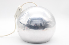 Deckenlampe Lampe Chrom Space Age 70er Jahre Kugel Form Vintage alt