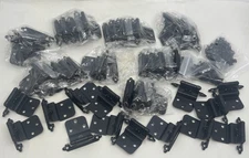 Lot of 50 pieces Self Closing Inset Cabinet Hinges Black NEW