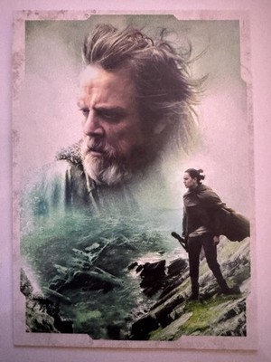 2017 Topps Star Wars: Die letzten Jedi Luke & Rey #CP-16 The Last Jedi