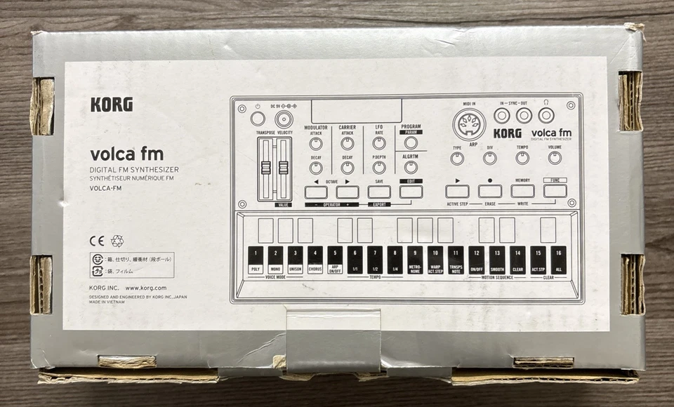 Korg Volca FM Digital FM Synthesizer with Power Adapter - Image 4 of 4