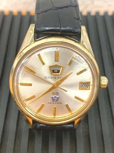 Citizen Vintage Seven Parawater Hand-Wind Watch 23Jewel Used