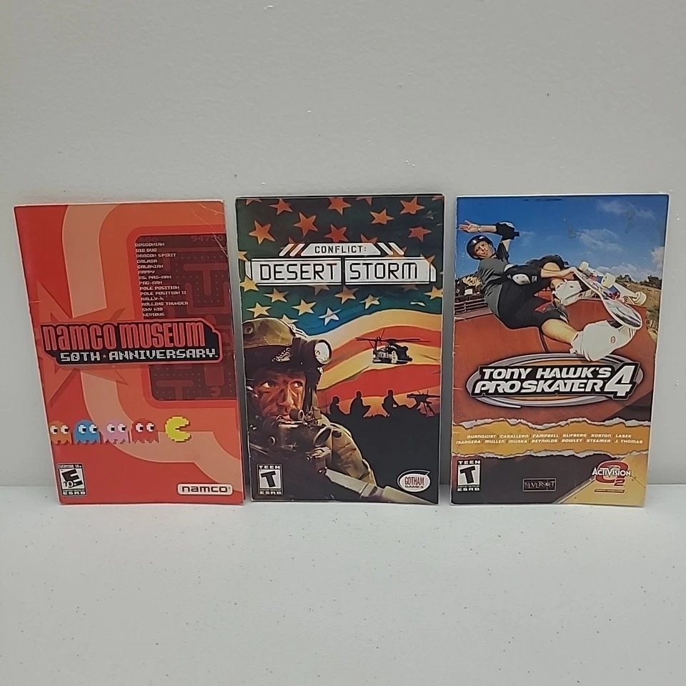 Lote de 15 manuais de instruções de videogame para Sony PlayStation 2 PS2 - Imagem 3 de 4